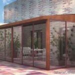 Atico de diseño con cerramiento de madera