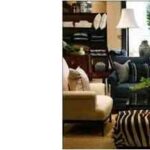 Distribución de muebles para decorar