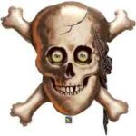 Globo de calavera para Halloween