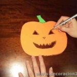 Hacer calabaza Halloween