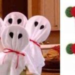 Piruletas fantasmales Halloween