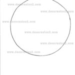 Manualidad Halloween: cómo hacer una bruja de goma eva 5 Plantilla luna llena Halloween