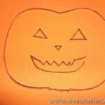 Recortar calabaza goma eva