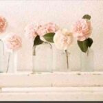 Flores, recipientes y texturas