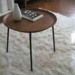 mesa auxiliar reciclada