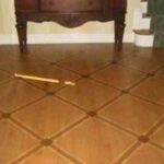 Suelo pintado a mano