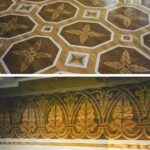 Suelos pintados a mano con plantillas