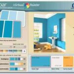 virtual-painter-baño-azul