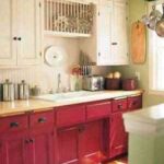 cocina-gabinetes-rojo