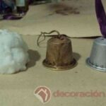 Adornos de Navidad con cápsulas de Nespresso