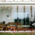 Decoración con cortinas de cristal