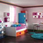 Decoración infantil cuarto rosa