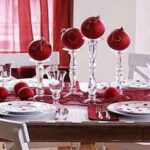 Decoración mesa para Navidad