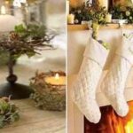 Decoración navideña hogareña