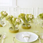 Flores para decorar la mesa