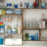 Estantería en casa con mucho estilo