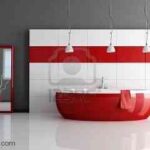 baño-rojo-blanco