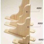 Mensulas de pino para estanterías