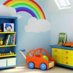 pared-infantil-arcoiris