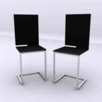 Sillas que se unen para crear una mesa