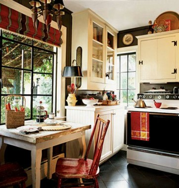 cocina country chic