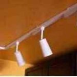 focos en un vestidor