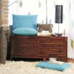 Baúl barnizado en madera