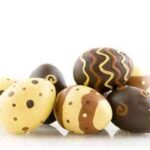 huevos de pascua de chocolate