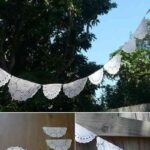 guirnalda con blondas