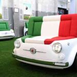 sofá fiat 500 design colletion