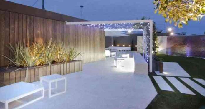 Jardines de salón de bodas en salones Mabel