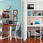 estanterias con escritorios integrados