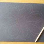 Flores de papel para decorar las ventanas 1