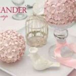 Topiario con flores de papel 2 decoracion