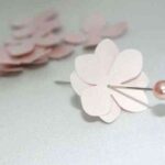 Topiario con flores de papel 2a