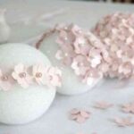 Topiario con flores de papel 3