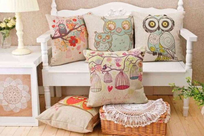 almohadas decorativas y cojines