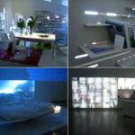 decoración futurista