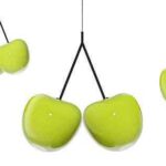 lámpara de techo pistacho