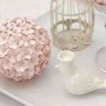 topiario hecho de papel