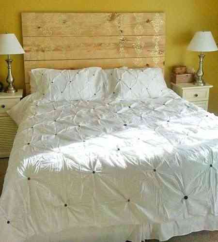 Un original cabecero low cost 1 cabecero