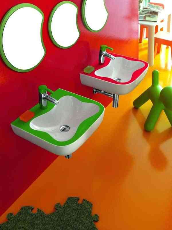 Laufen. Colores para un Baño Infantil 3