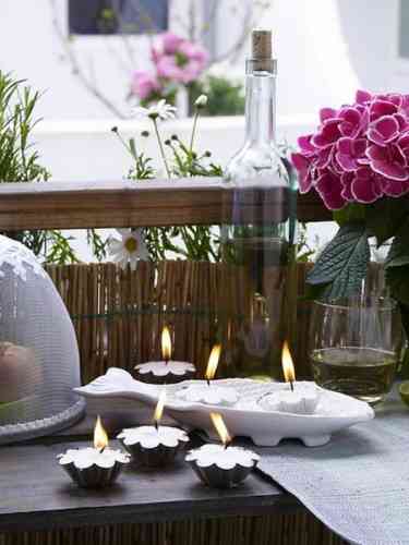 Velas para decorar la Navidad 1 velas en moldes