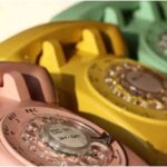 teléfonos con aire retro de los antiguos