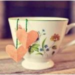 Bolsas de té con forma de corazón