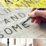 cojin a medida con letras