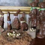 Decoración de la mesa de pascua 3 Decoración de la mesa de pascua 2