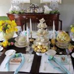 Decoración de la mesa de pascua 6 Decoración de la mesa de pascua 5