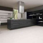 Decoración de cocinas en negro y blanco 1