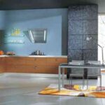 Cocinas ultramodernas en celeste 4 Cocinas ultramodernas en celeste 3